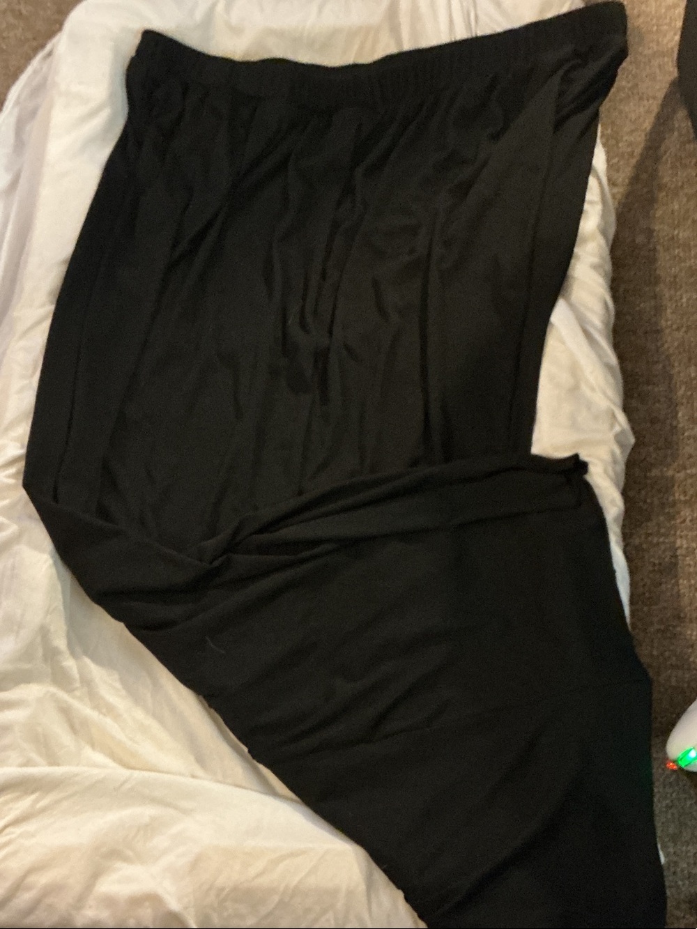 Cider Women's Wide-Leg Black Jumpsuit Pants over sized